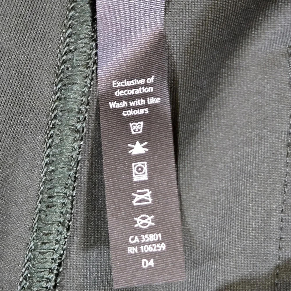 Lululemon Pants Mens 33x27 Dark Green ABC Classic Fit Performance Stretch Chino